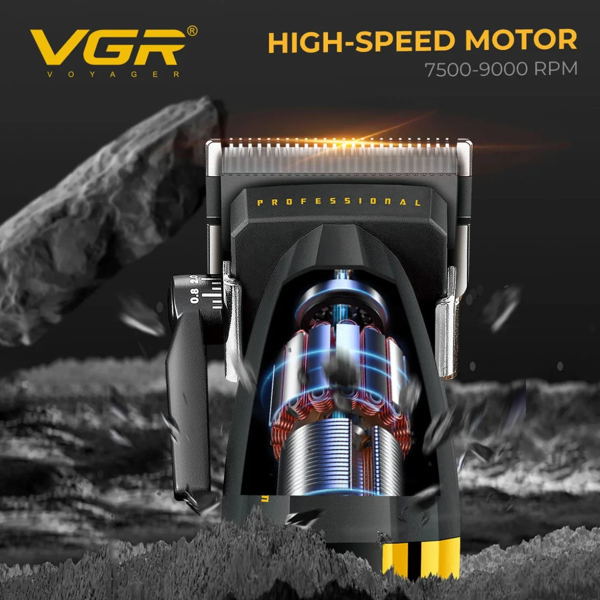 Visokobrzinski motor masinice za sisanje V-285 7500-9000 RPM