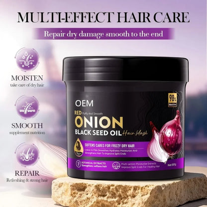 Tegla onion maske za suvu ostecenu kosu