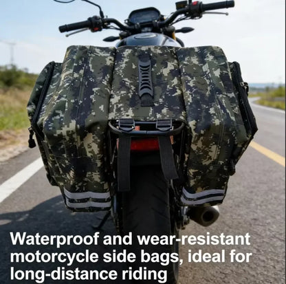 Maskirne bocne torbe na motoru za dugu voznju