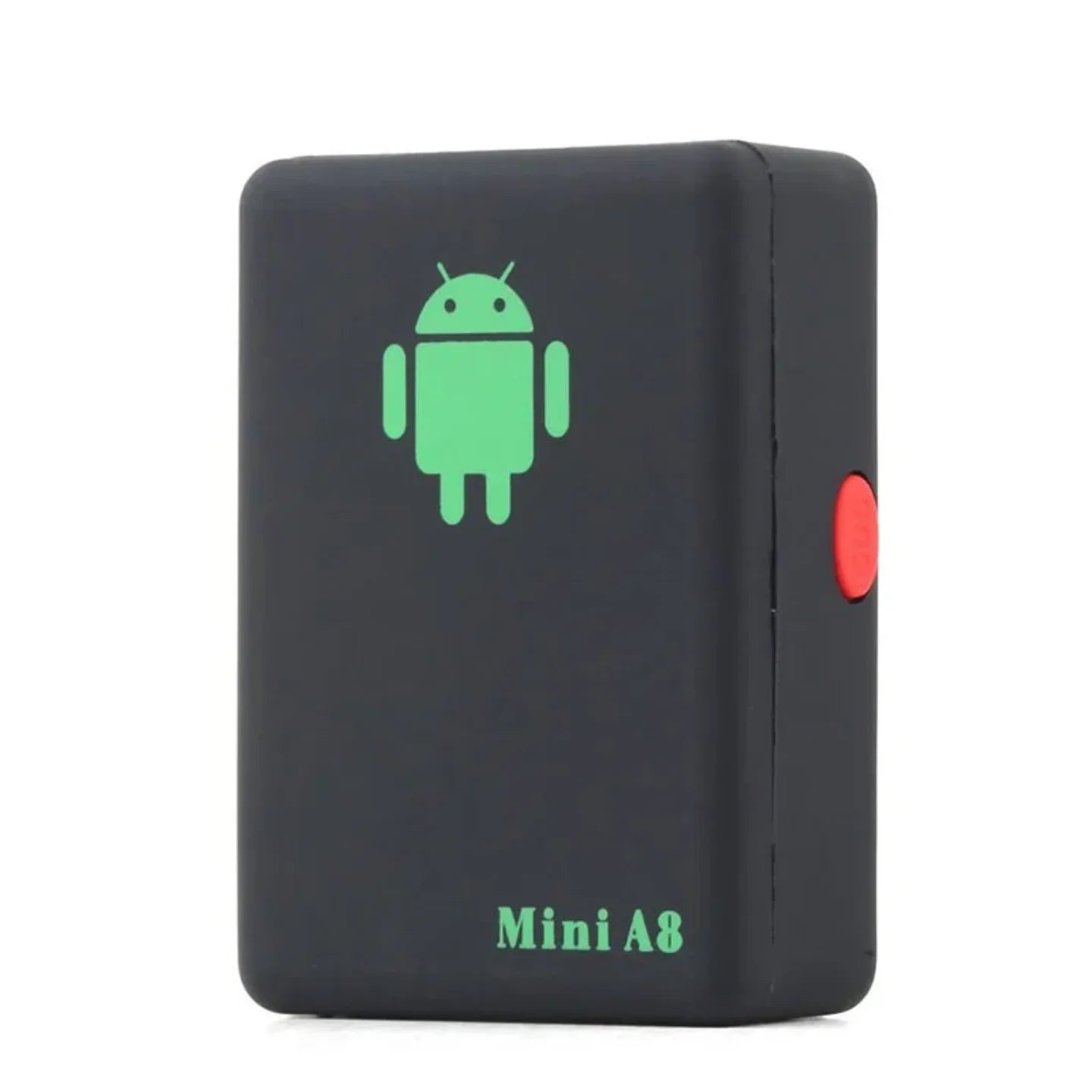 Mini A8 GPS LBS lokator sa zelenim logotipom