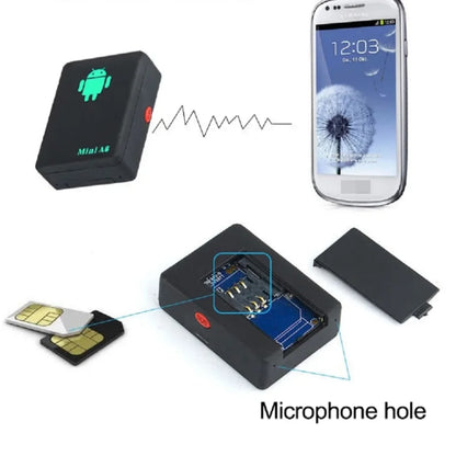 Mini A8 lokator sa SIM karticom, mikrofonom i povezivanjem sa telefonom