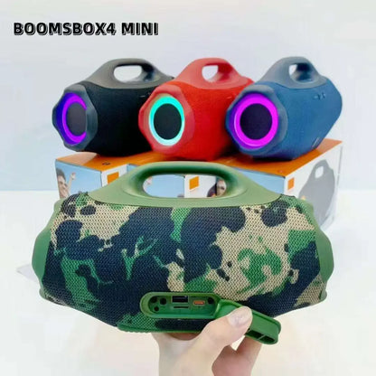 Mini bluetooth zvucnici sa RGB osvetljenjem i maskirnim modelom