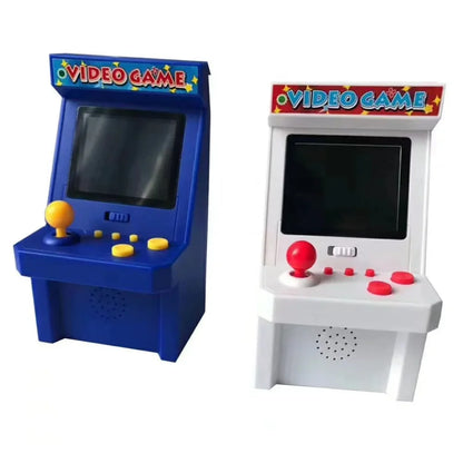mini retro konzole plava i bela sa dzojstikom