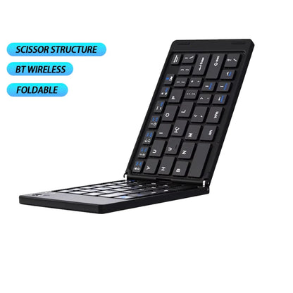Mini sklopiva bezicna bluetooth tastatura poluotvorena