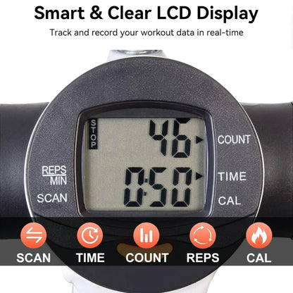 LCD ekran mini stepera sa prikazom vremena i koraka