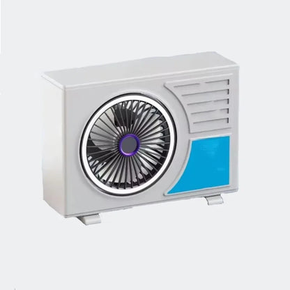 Stoni ventilator klima dizajn na svetloj pozadini