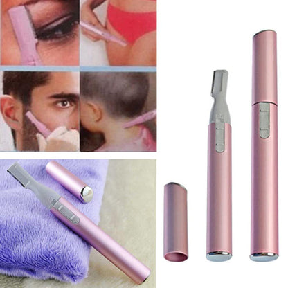 koriscenje mini trimera za lice i obrve