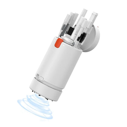Mini usisivac 21u1 pod uglom sa prikazom usisavanja