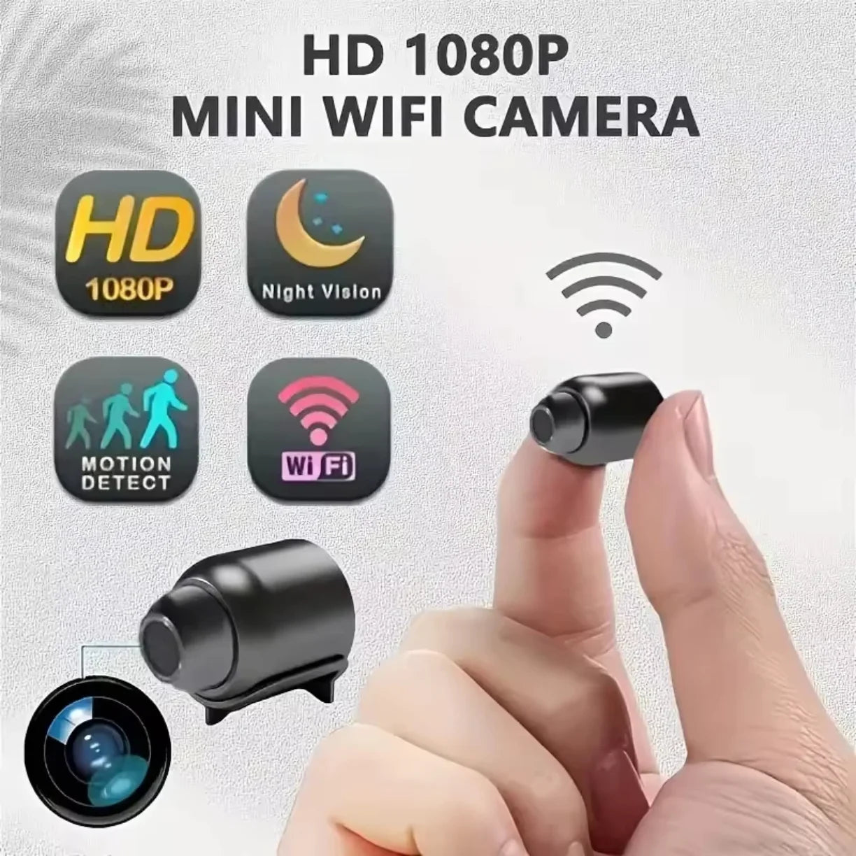 Mini wifi kamera 1080p sa nocnim vidom i detekcijom pokreta