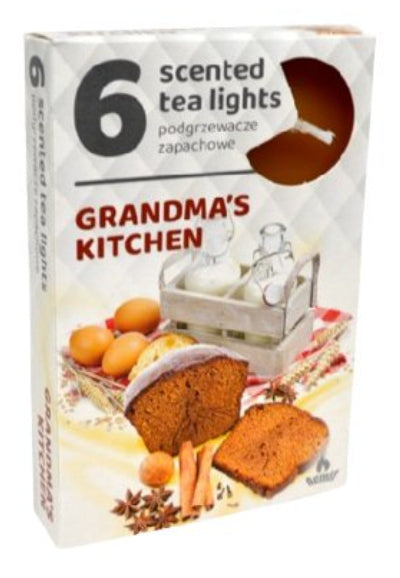 Mirisljave tealight svecice Bakina kuhinja 6 komada aromaticne male svecice miris domaceg kolaca.