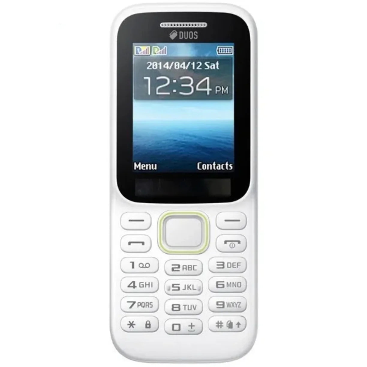Beli mobilni telefon B310E sa tastaturom
