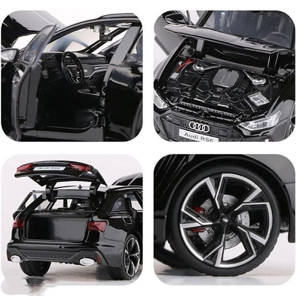 model automobila igracka sa detaljnom unutrasnjoscu motorom gepekom i preciznim tockovima