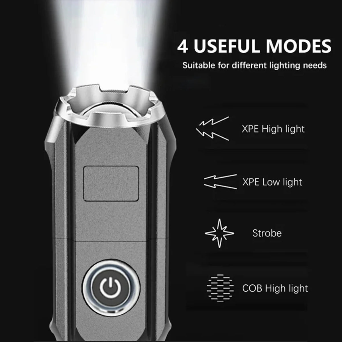 Modovi svetla mini LED lampe sa XPE i COB osvetljenjem