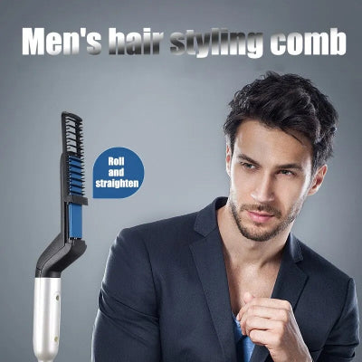 Men's hair styling comb - profesionalni elektricni cesalj za musku negu