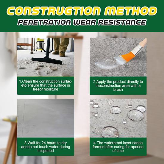 Način nanošenja vodootpornog premaza četkom na betonsku i zidnu površinu