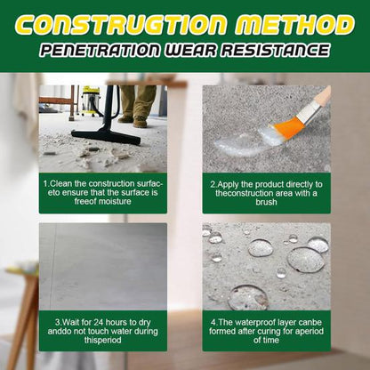 Način nanošenja vodootpornog premaza četkom na betonsku i zidnu površinu