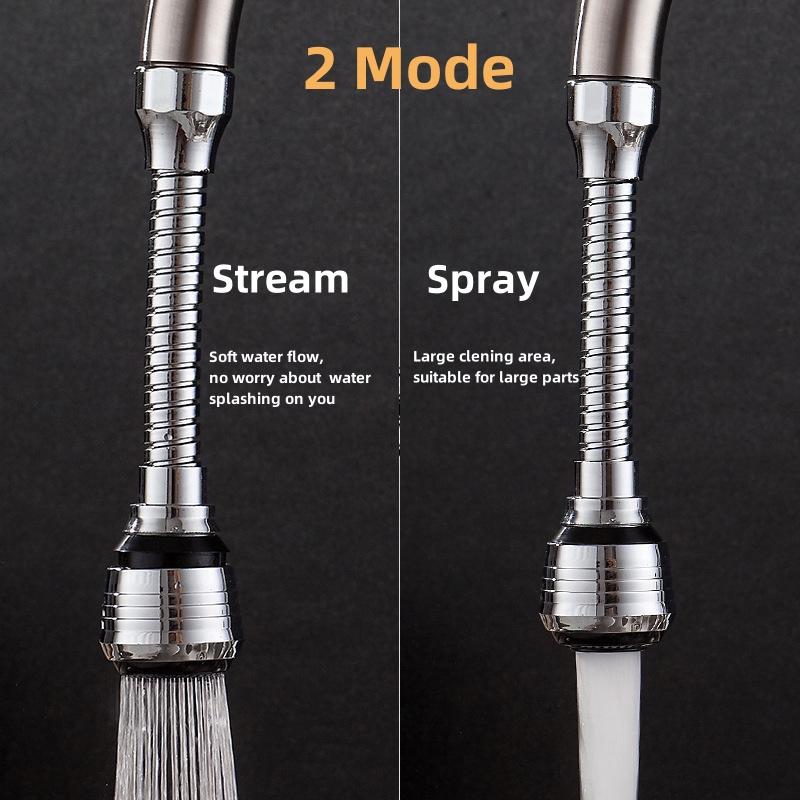 Dva rezima protoka vode na nastavku za kuhinjsku cesmu