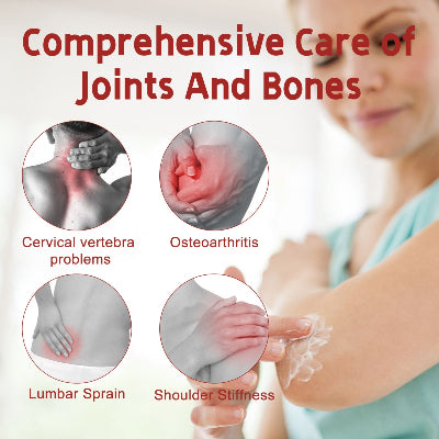 Sveobuhvatna nega za zglobove i kosti. Krema deluje na bolne zglobove, reumatizam i osteoartritis, pruža celokupnu negu.