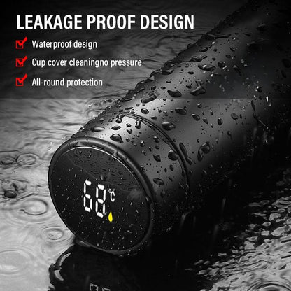 Nepropusna termos boca sa digitalnim prikazom temperature otporna na vodu