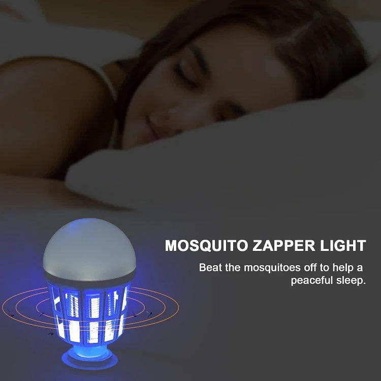 nocna led lampa protiv komaraca pored kreveta