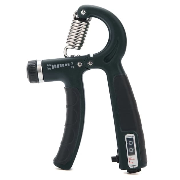 Opruga za saku sa ugradjenim digitalnim brojacem ponavljanja za precizno pracenje napretka tokom vezbanja podlaktice