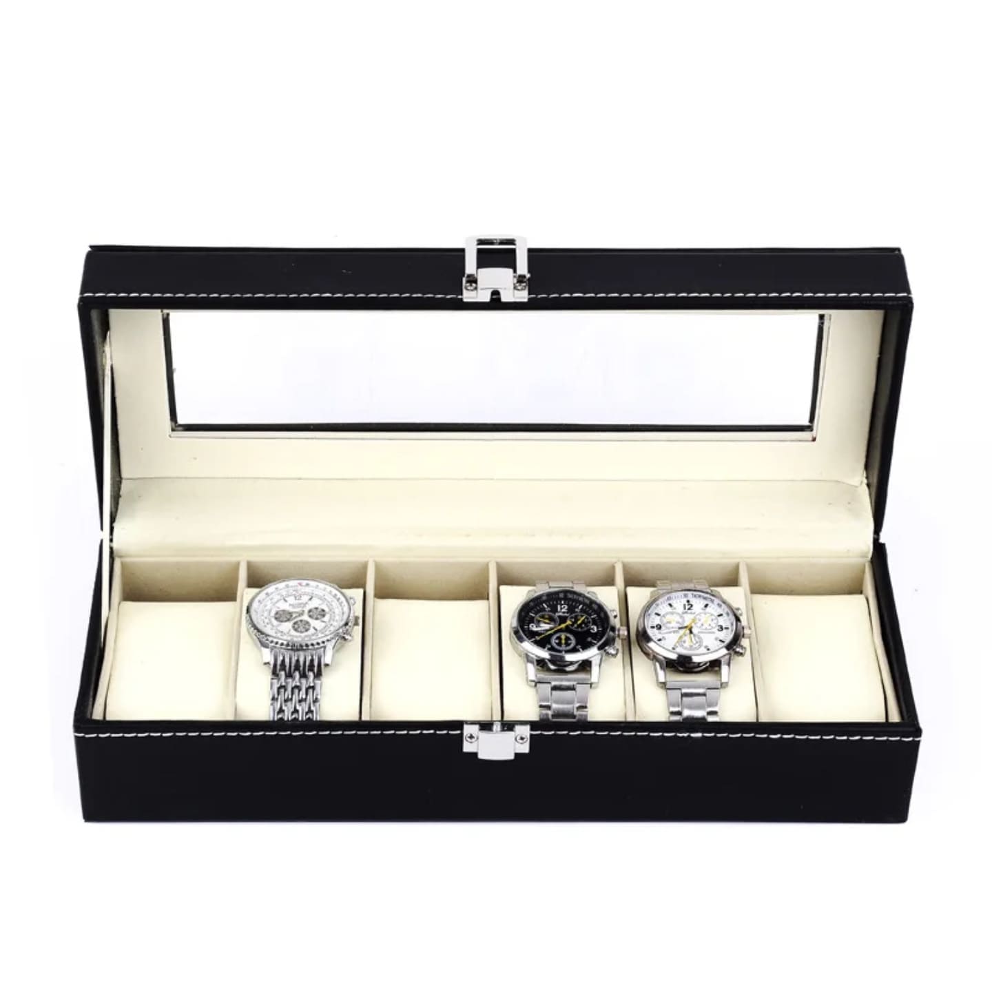 Organizator za satove sa vise rucnih satova smestenih u zasebne pregrade