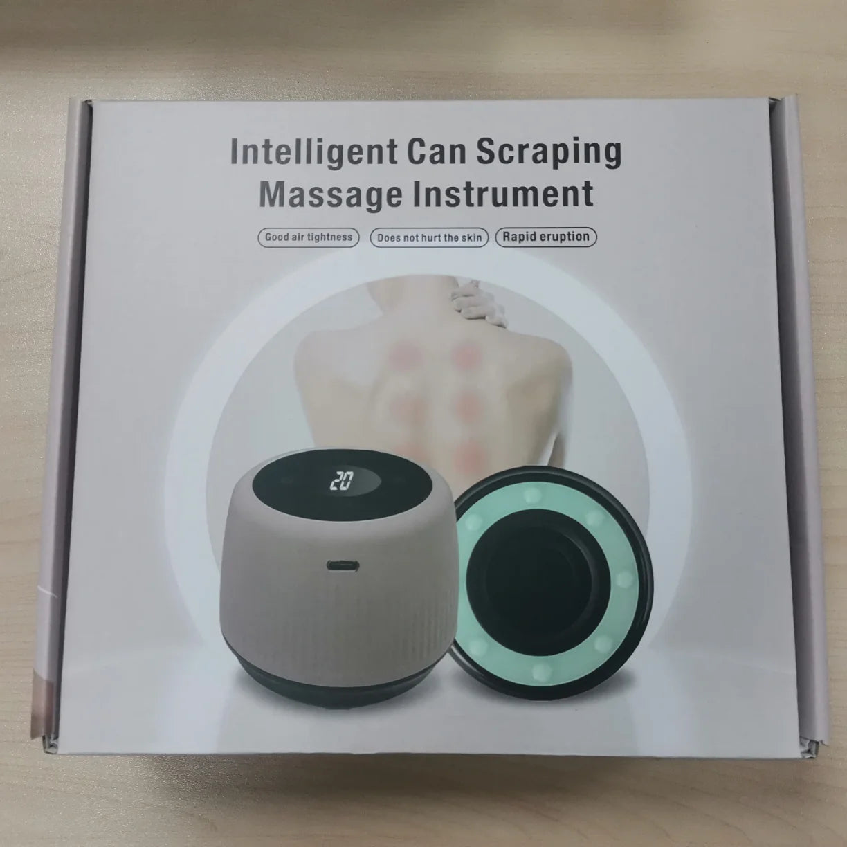 Kutija inteligentnog vakuum masazera za cupping terapiju