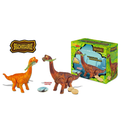 Pakovanje interaktivnog dinosaurusa brahiosaursa sa jajima i projekcijom