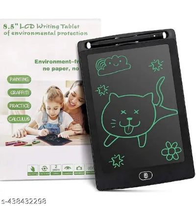 Pakovanje LCD table za pisanje. Kutija sadrzi uputstva i karakteristike proizvoda, sto olaksava kupcima odabir i koriscenje.