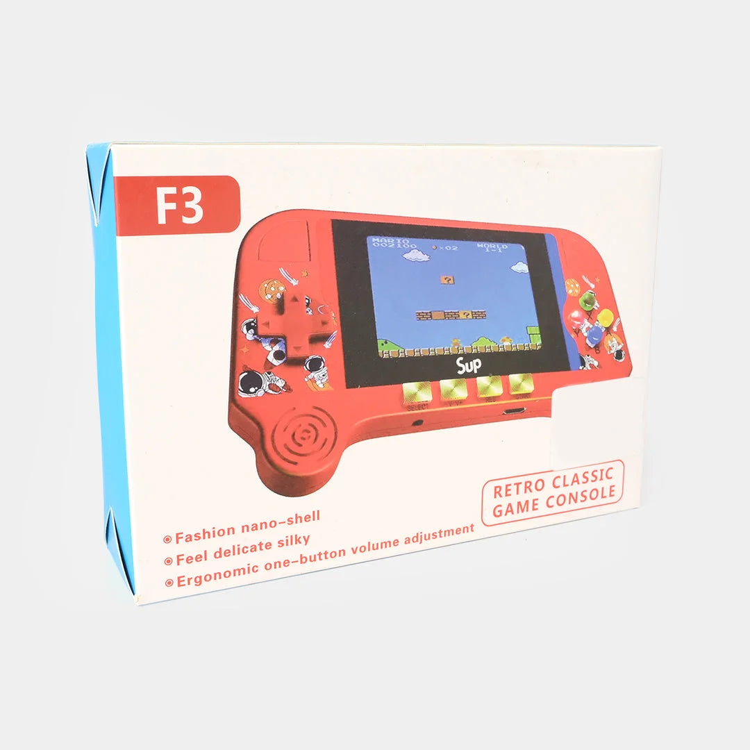 Kutija za prenosnu retro konzolu F3 sa slikom uredjaja