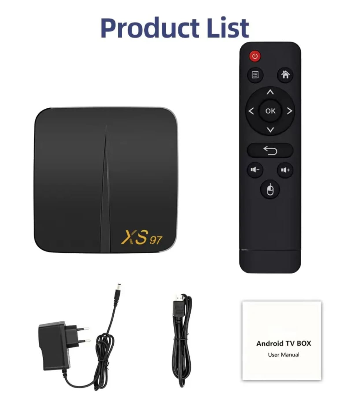 Sadrzaj pakovanja Android TV Box uredjaja