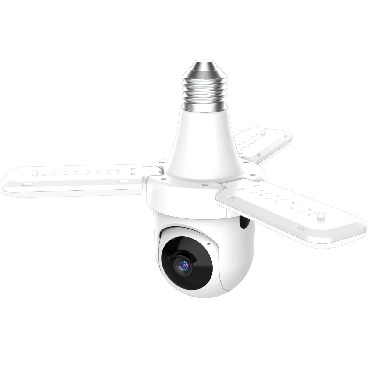 Pametna nadzorna kamera sijalica E27 sa tri LED krila