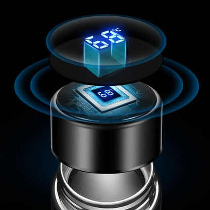 pametni termos sa ugradjenim senzorom za merenje temperature napitka