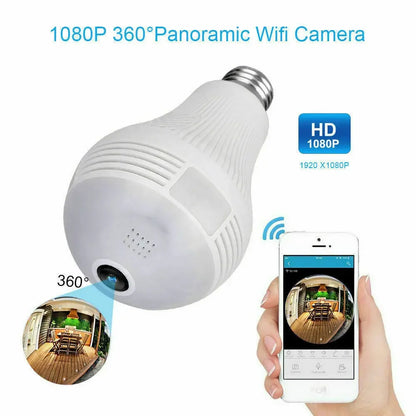 panoramska wifi kamera sijalica 1080p sa 360 stepeni prikazom
