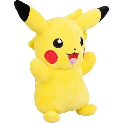 Pikacu plisana igracka, popularna maskota. Zuta, mekana, idealan poklon za decu i fanove Pokemona.