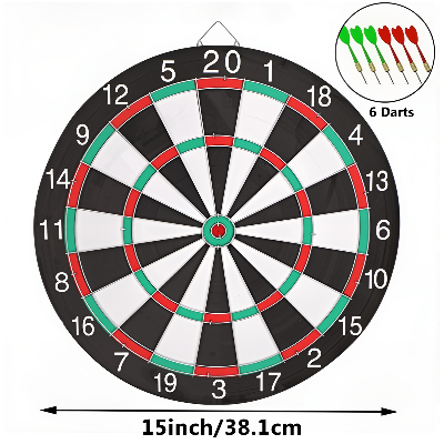 Pikado meta tabla sa numeracijom i setom strelica detaljan prikaz proizvoda za igru