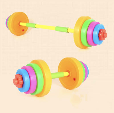 Sarena plastična sipka za tegove i bucice za decu montesori fitness rekvizit igračka za vezbanje