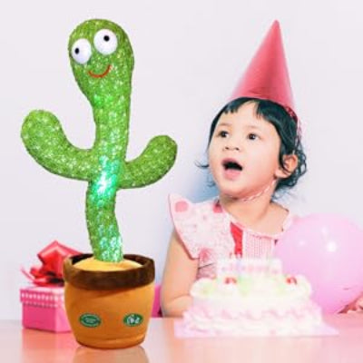 Plesuci kaktus kao rodjendanski poklon, popularna igracka, donosi radost i zabavu deci, savrseno iznenadjenje.