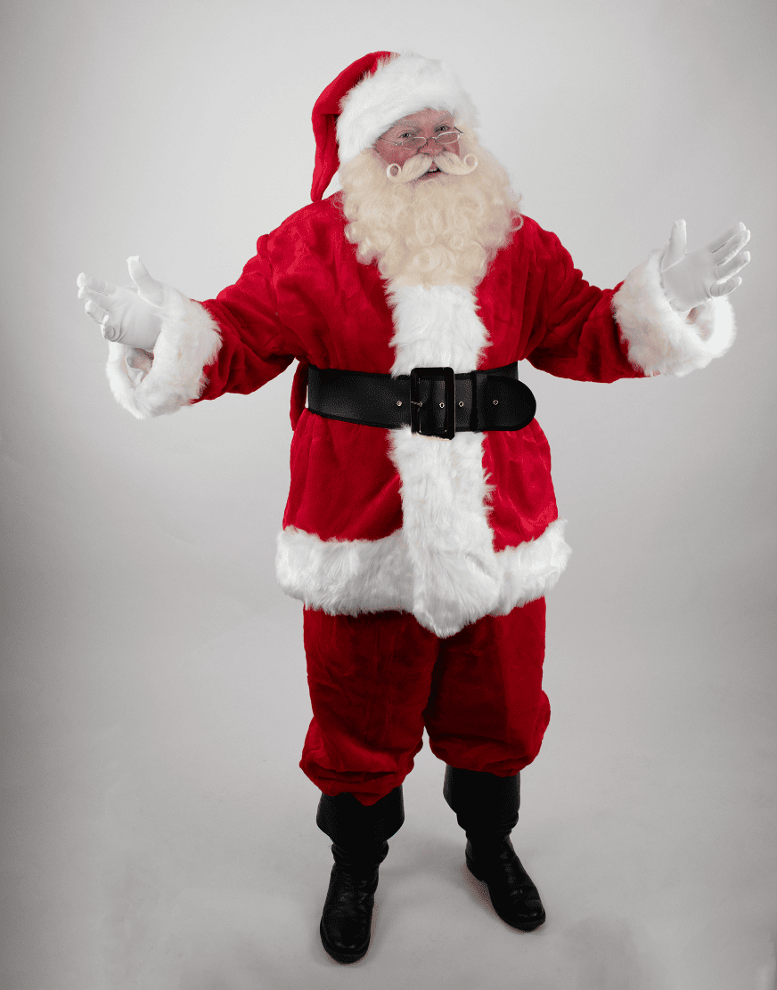 Plišani Deda Mraz kostim za odrasle – mekan i topao božićni kostim za praznične nastupe