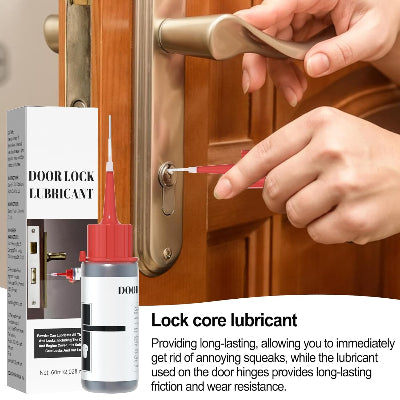 Grafički prikaz aplikacije gela direktno u cilindar brave, osiguravajući lakše okretanje ključa i eliminisanje zastoja.