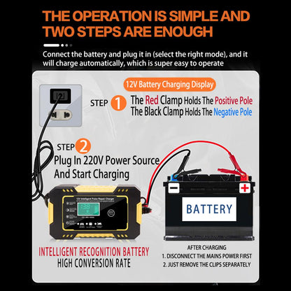 nacin povezivanja pametnog punjaca na akumulator