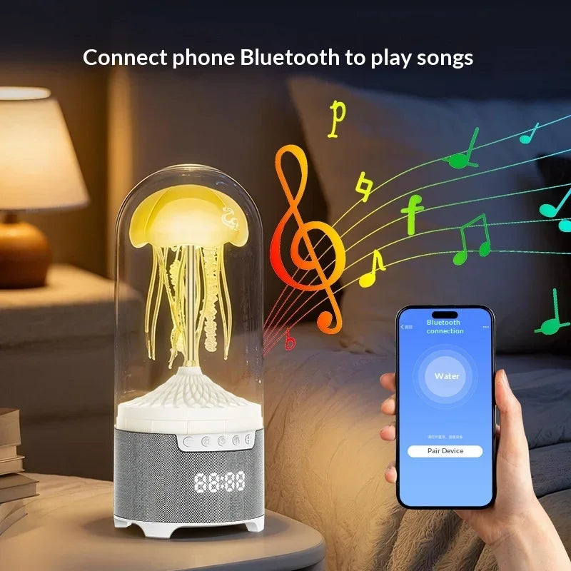 Povezivanje telefona preko Bluetooth veze sa meduza LED zvucnikom na nocnom ormaricu