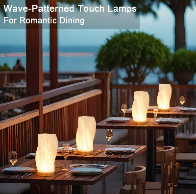 vodootporna bezicna lampa za romanticnu veceru na otvorenom pogodna za restorane i terase