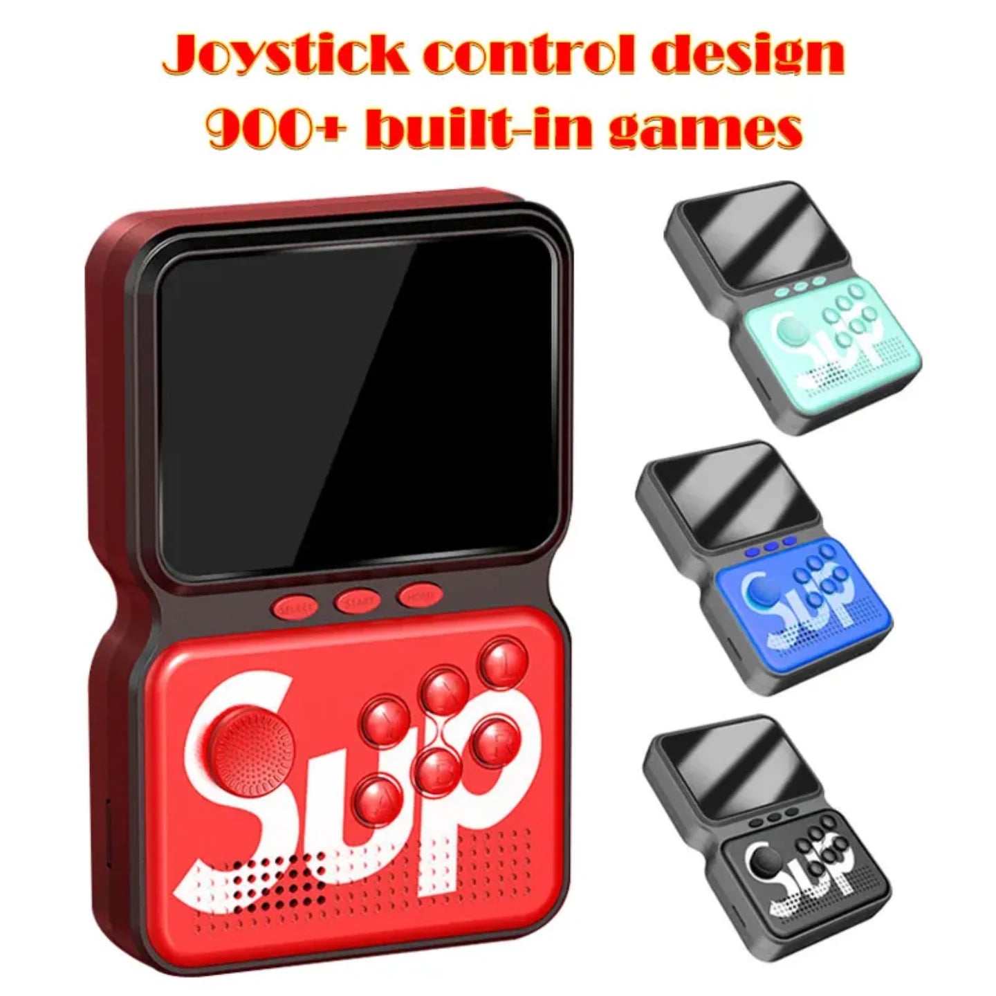Prenosiva retro konzola sa joystickom u vise boja i vise od 900 ugradjenih igara