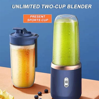 Prenosivi blender sa dve čaše – klasična i sportska čaša
