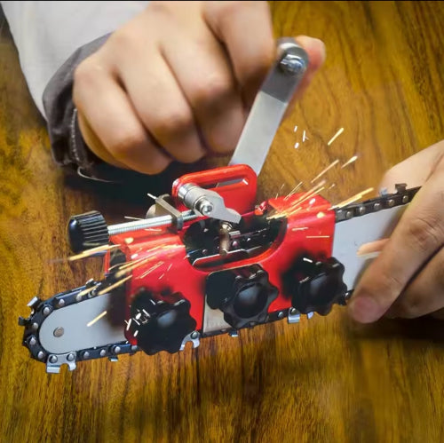 Prenosivi ostrac lanaca motorne testere aluminijumski alat za ostrenje lanaca lako ostrenje lanci za testeru prodaja Srbija.
