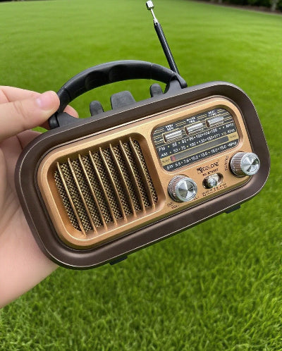 Elegantan radio na terenu za prirodu uzivanje na otvorenom solarno napajanje neogranicena muzika