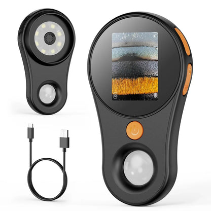 Prenosivi rucni digitalni mikroskop sa ekranom i USB C kablom