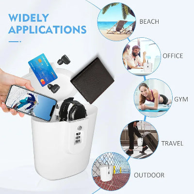 Prenosivi sef za teretana kancelarija putovanja plazu bazeni siroka primena