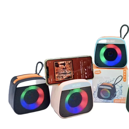 Prenosni bezicni zvucnici X-922 sa RGB LED prstenom i telefonom na vrhu